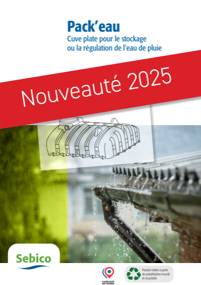 Pack'eau cuve plate Pack'eau cuve plate