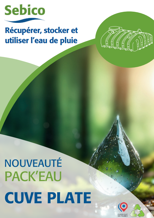Pack'eau cuve plate dépliant Pack'eau cuve plate dépliant