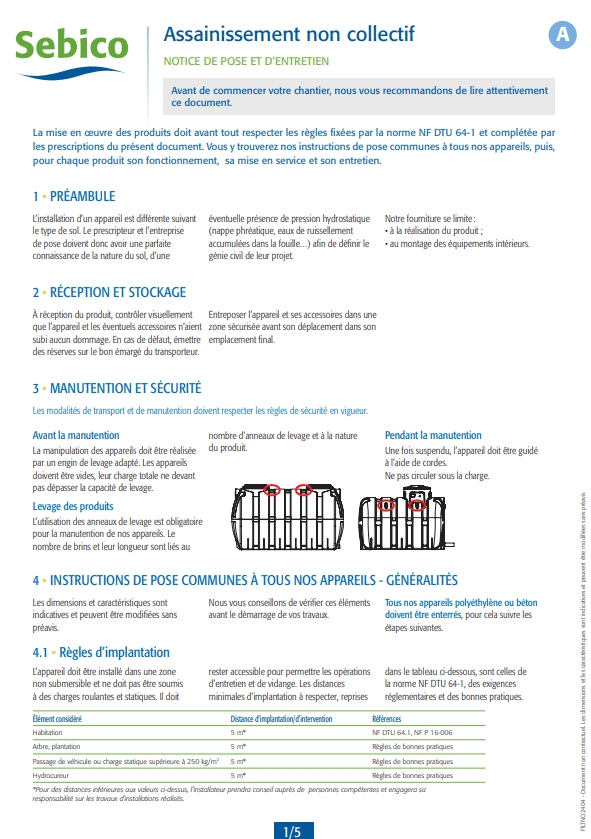 Assainissement Non Collectif Assainissement Non Collectif